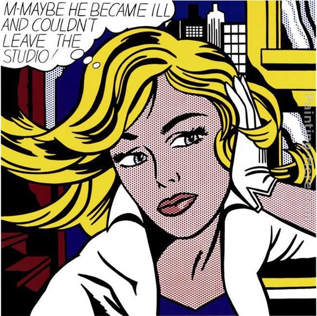 Roy Lichtenstein M-Maybe